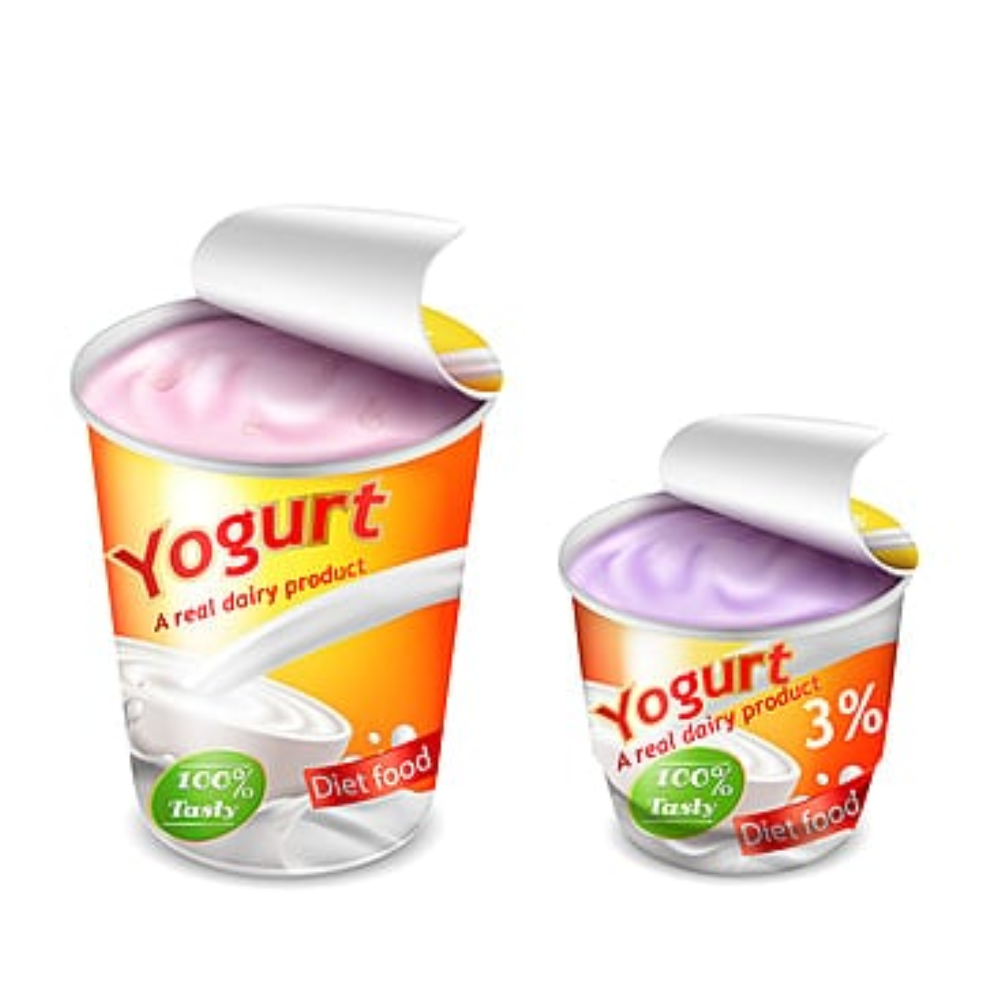 HAPPY COW VANILLA YOGHURT CUP 150ML